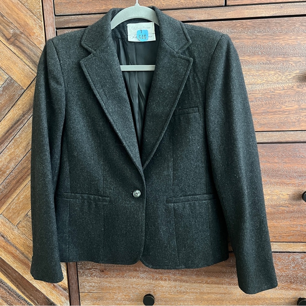 Vintage Evan Picone wool blazer